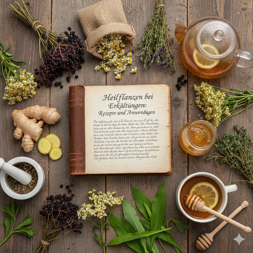 Heilpflanzen bei Erkältungen: Rezepte und Anwendungen